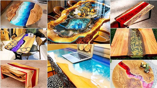 Matte Resin vs. Glossy Resin Tables: What's the Difference?